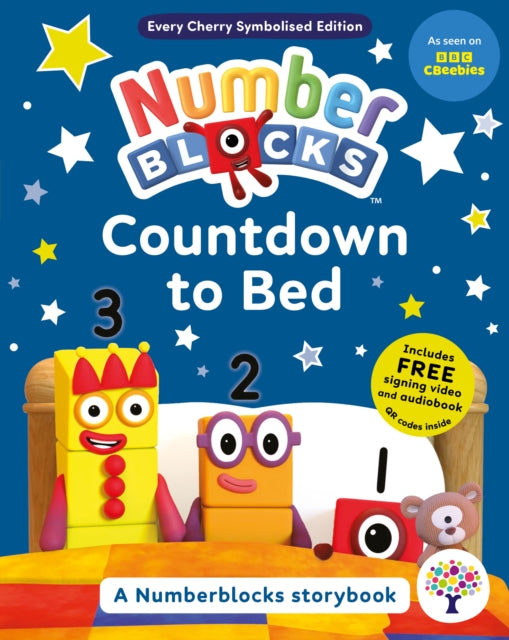 Front cover of Numberblocks Countdown to Bed: A Symbolised Storybook by Numberblocks, paperback