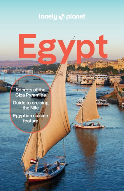 Front cover of Lonely Planet Egypt by Lama Obeid, paperback