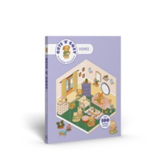 Cute 'n' Cozy Sticker Therapy: Homes : Over 500 reusable stickers! - Skittledog