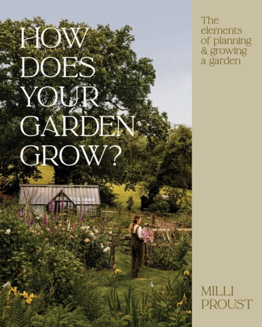 Front cover of How Does Your Garden Grow? by Milli Proust, hardback