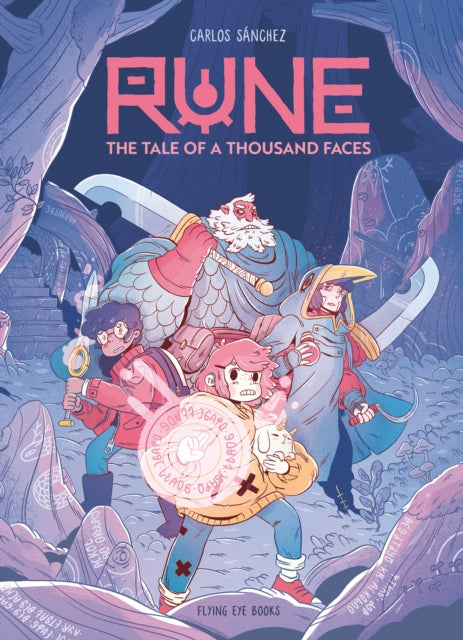 Front cover of Rune: The Tale of a Thousand Faces by Carlos Sanchez, paperback