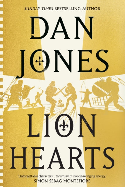 Front cover of Lion Hearts by Dan Jones, hardback