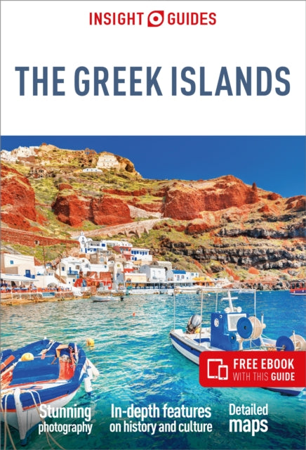 Front cover of Insight Guides The Greek Islands: Travel Guide with eBook by Marc Dubin, paperback