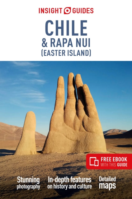 Front cover of Insight Guides Chile and Rapa Nui (Easter Island): Travel Guide with eBook by Heather Jasper, paperback