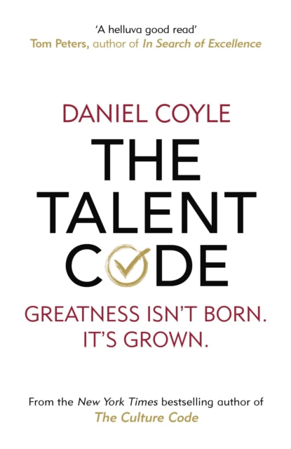 Front cover of The Talent Code by Daniel Coyle, paperback