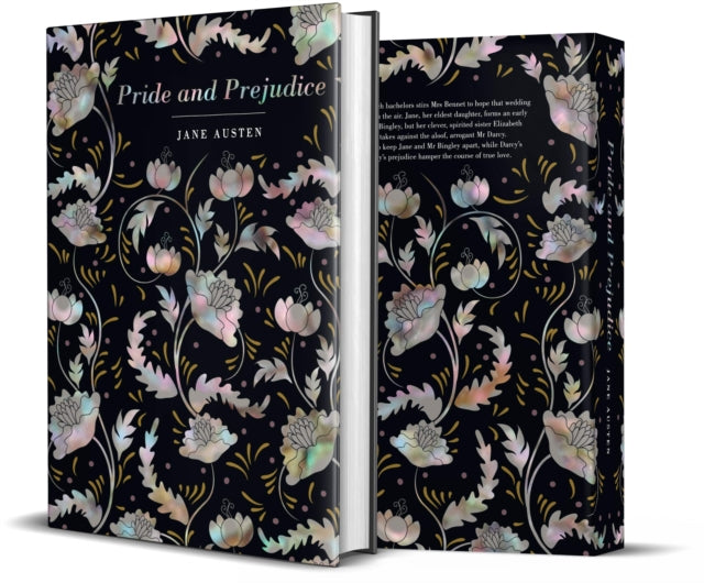 Front cover of Pride and Prejudice by Jane Austen, hardback