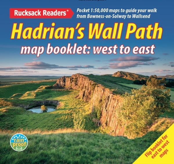 Hadrian's Wall Path map booklet - Jacquetta Megarry