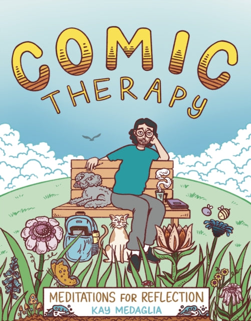 Front cover of Comic Therapy by Kay Medaglia, hardback