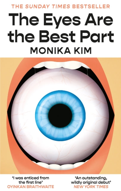 Front cover of The Eyes Are the Best Part by Monika Kim, paperback