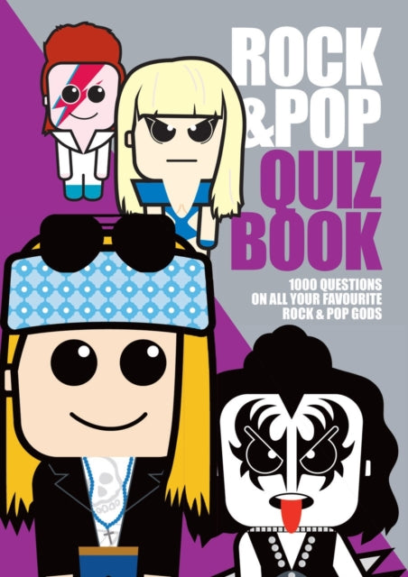 Rock & Pop Quiz Book - twocan design