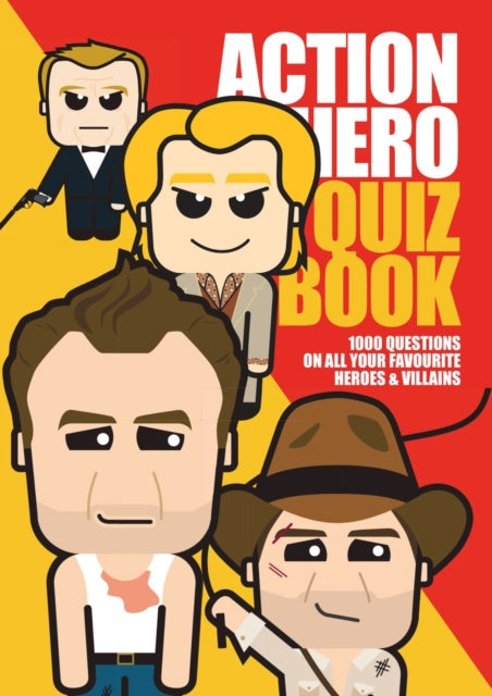 Action Hero Quiz Book - twocan design