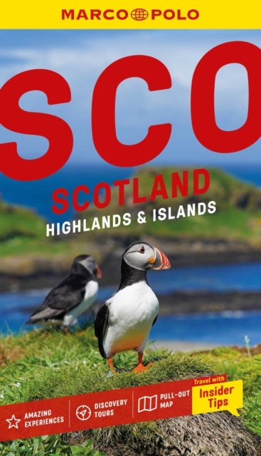 Marco Polo Scotland's Highlands and Islands Pocket Travel Guide : Pull-out Map | Local Knowledge | Covers: Loch Ness, North Coast 500, Isle of Skye and more - Marco Polo