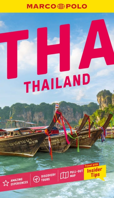 Marco Polo Thailand Pocket Travel Guide | Pull-out Map | Local Knowledge : Covers: Bangkok, Chiang Mai, Krabi and more - Marco Polo
