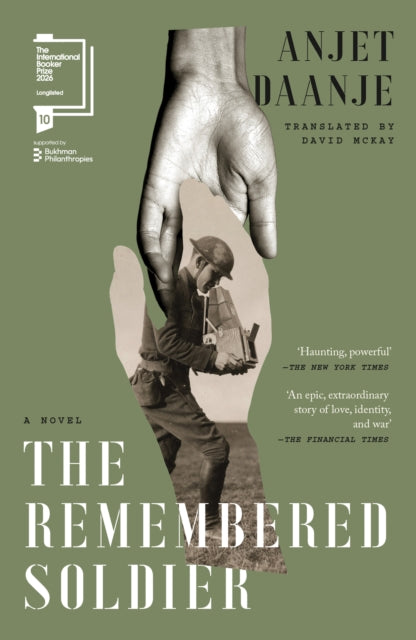 Front cover of The Remembered Soldier by Anjet Daanje, paperback