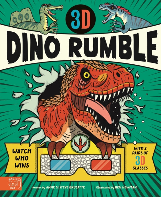 3D Dino Rumble : Watch Who Wins In 3D With Two Pairs Of Glasses - Anne and Steve Brusatte