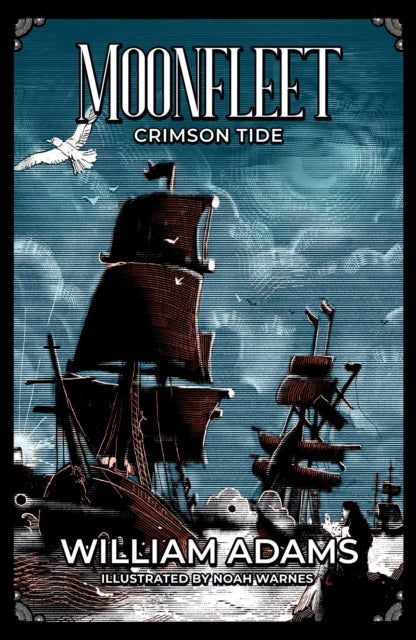 Front cover of MOONFLEET CRIMSON TIDE by ADAM WARNES, paperback