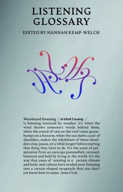 Listening Glossary - Hannah Kemp-Welch