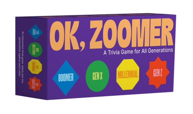 Front cover of OK, ZOOMER by Smith Street Books, card deck