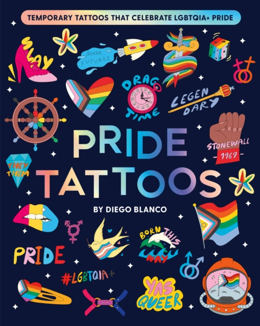 Pride Tattoos : Temporary tattoos that celebrate LGBTQIA+ pride - Diego Blanco