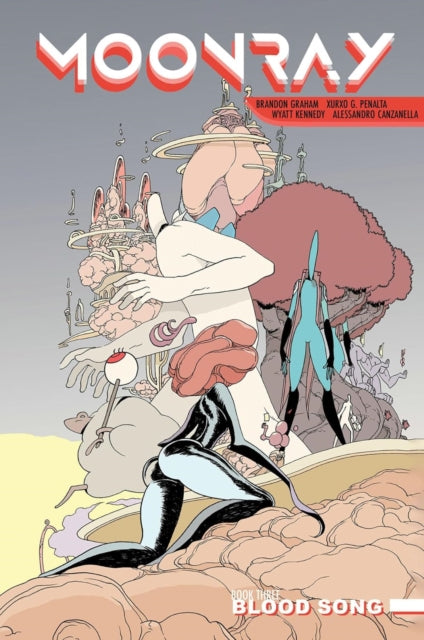 Front cover of Moonray by Brandon Graham, hardback