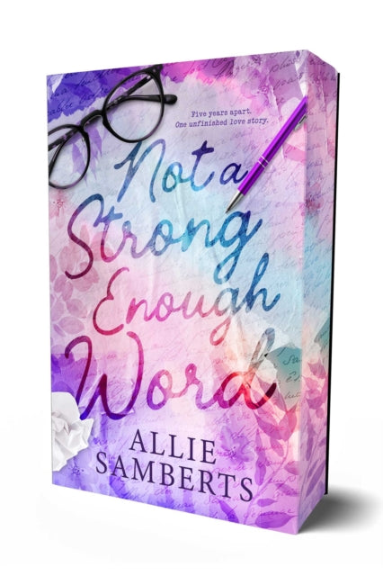 Front cover of Not a Strong Enough Word by Allie Samberts, paperback