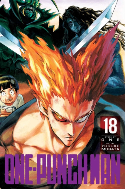 Front cover of One-Punch Man, Vol. 18 by ONE, paperback