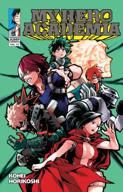Front cover of My Hero Academia, Vol. 22 by Kohei Horikoshi, paperback