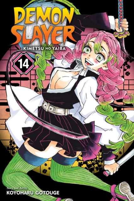 Front cover of Demon Slayer: Kimetsu no Yaiba, Vol. 14 by Koyoharu Gotouge, paperback