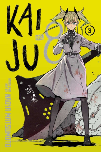 Front cover of Kaiju No. 8, Vol. 3 by Naoya Matsumoto, paperback