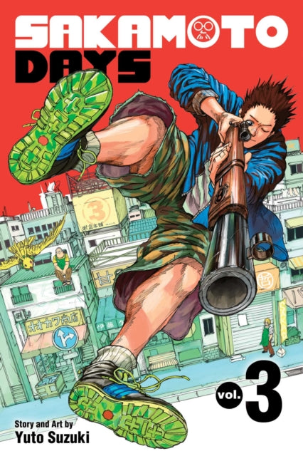 Front cover of Sakamoto Days, Vol. 3 by Yuto Suzuki, paperback