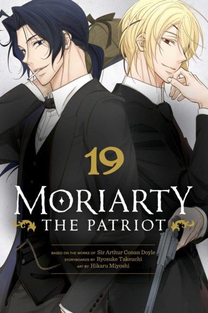 Front cover of Moriarty the Patriot, Vol. 19 by Ryosuke Takeuchi, paperback