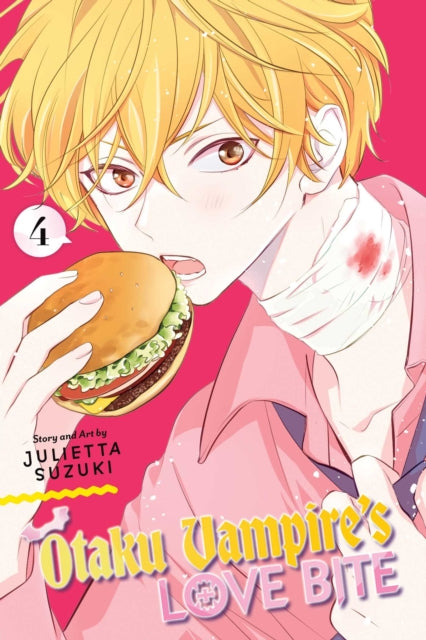 Front cover of Otaku Vampire's Love Bite, Vol. 4 by Julietta Suzuki, paperback