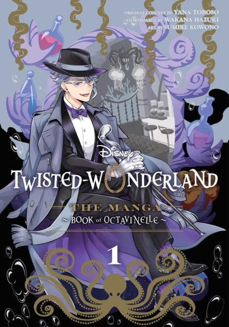 Front cover of Disney Twisted-Wonderland: The Manga - Book of Octavinelle, Vol. 1 by Wakana Hazuki, paperback