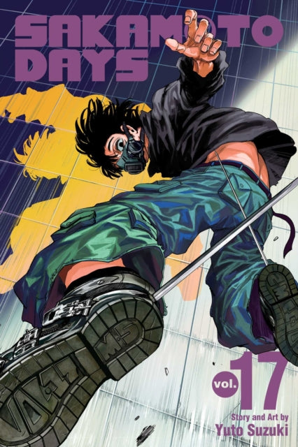 Front cover of Sakamoto Days, Vol. 17 by Yuto Suzuki, paperback
