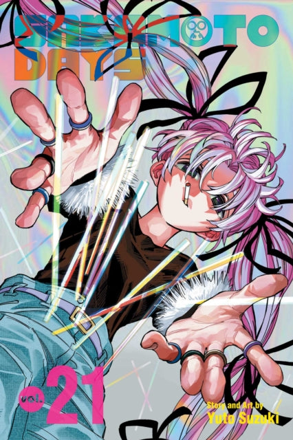 Front cover of Sakamoto Days, Vol. 21 by Yuto Suzuki, paperback