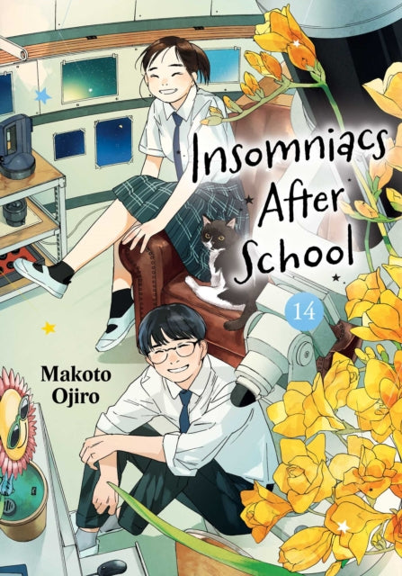 Front cover of Insomniacs After School, Vol. 14 by Makoto Ojiro, paperback