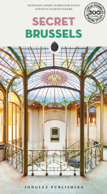 Front cover of Secret Brussels Guide by Nathalie Capart, paperback