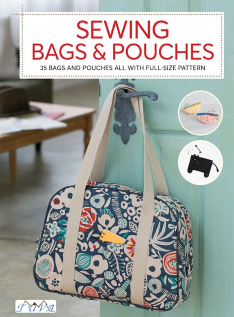 Front cover of Sewing Bags and Pouches by Tuva, paperback