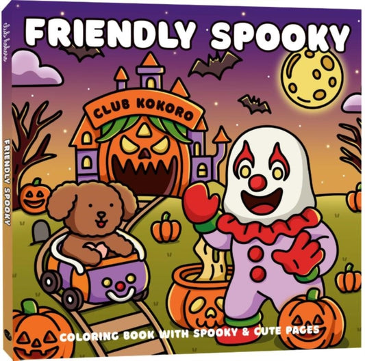 Front cover of Friendly Spooky, paperback