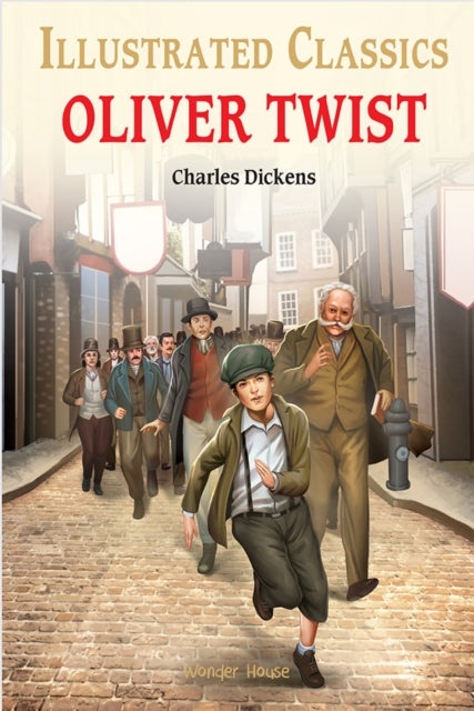 Front cover of Oliver Twist for Kids by Charles Dickens, hardback
