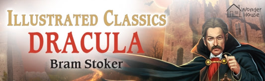 Front cover of Dracula by Wonder House Books, hardback