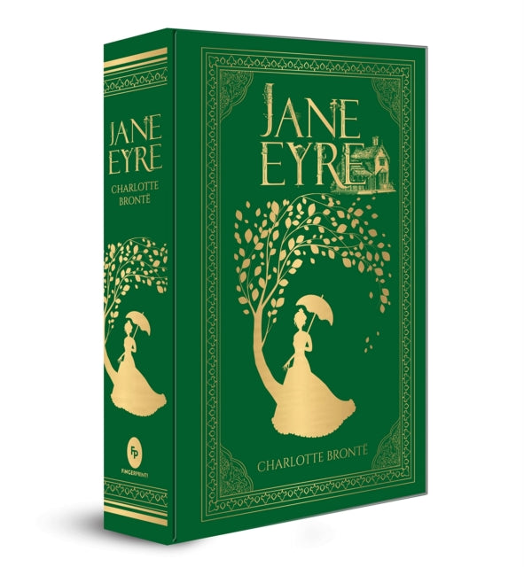 Front cover of Jane Eyre (Deluxe Hardbound Edition) by Charlotte Bronte, hardback