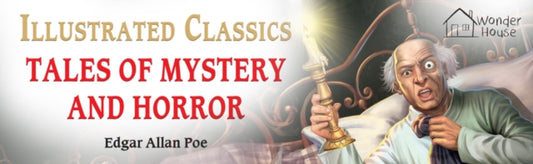 Front cover of Tales of Mystery and Horror for Kids by Edgar Allan Poe, hardback