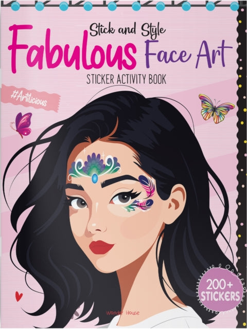STICK & STYLE FABULOUS FACE ART - WONDER BOOKS