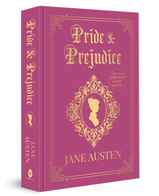 Front cover of Pride & Prejudice (Deluxe Hardbound Edition) by Jane Austen, hardback