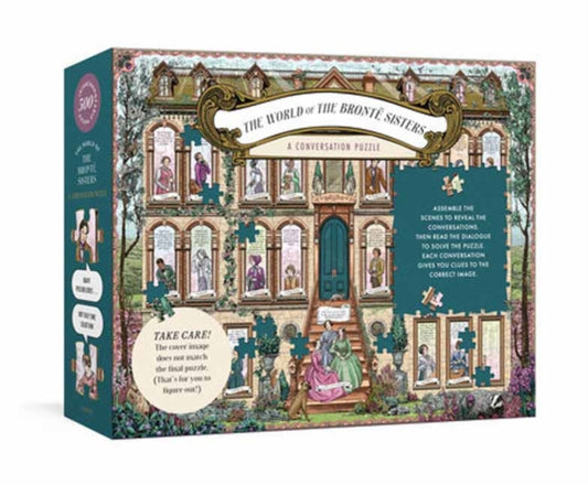 Front cover of The World of the Bronte Sisters: A Conversation Puzzle by Jacqui Oakley