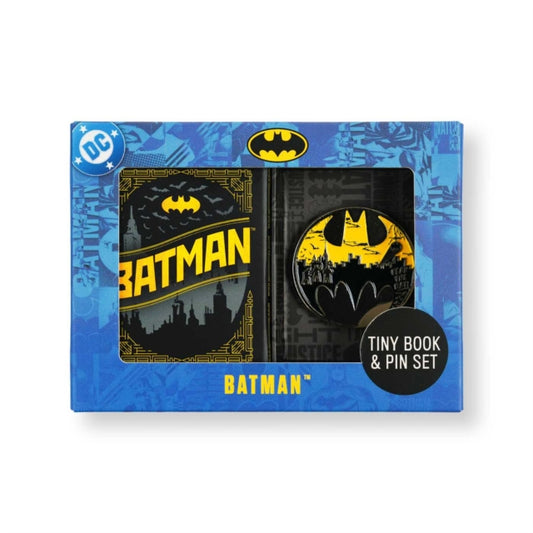 DC Comics: Batman Tiny Book and Pin Set - Insight Editions