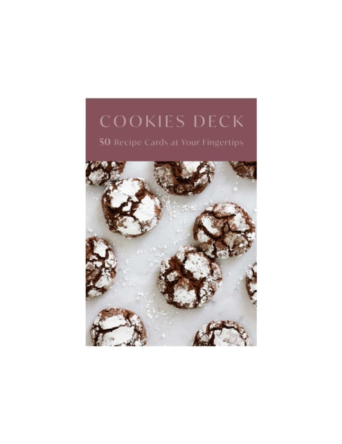 Williams Sonoma Cookies Recipe Deck : 50 Recipe Cards for Cookies & Bars at Your Fingertips - Insight Editions