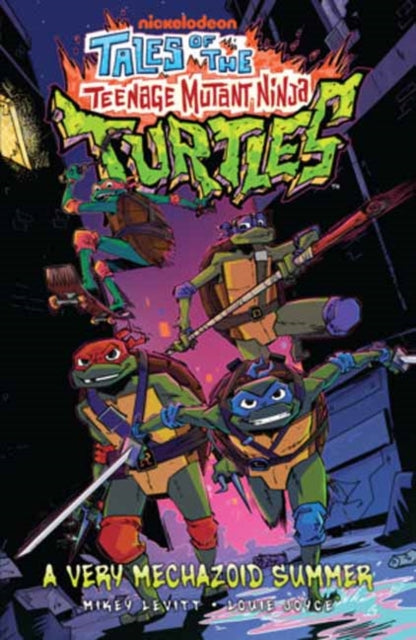 Front cover of Tales of the Teenage Mutant Ninja Turtles: A Very Mechazoid Summer by Mikey Levitt, paperback