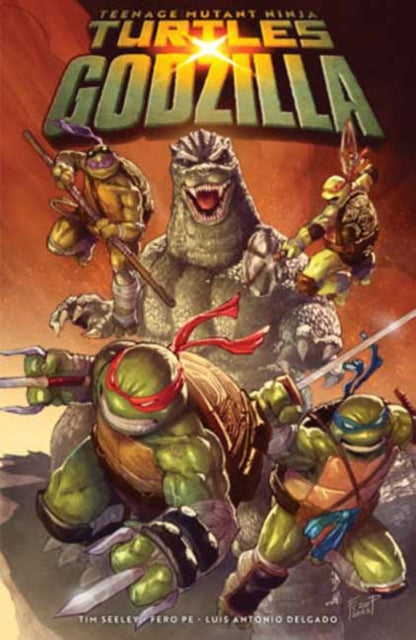Teenage Mutant Ninja Turtles x Godzilla - Tim Seeley